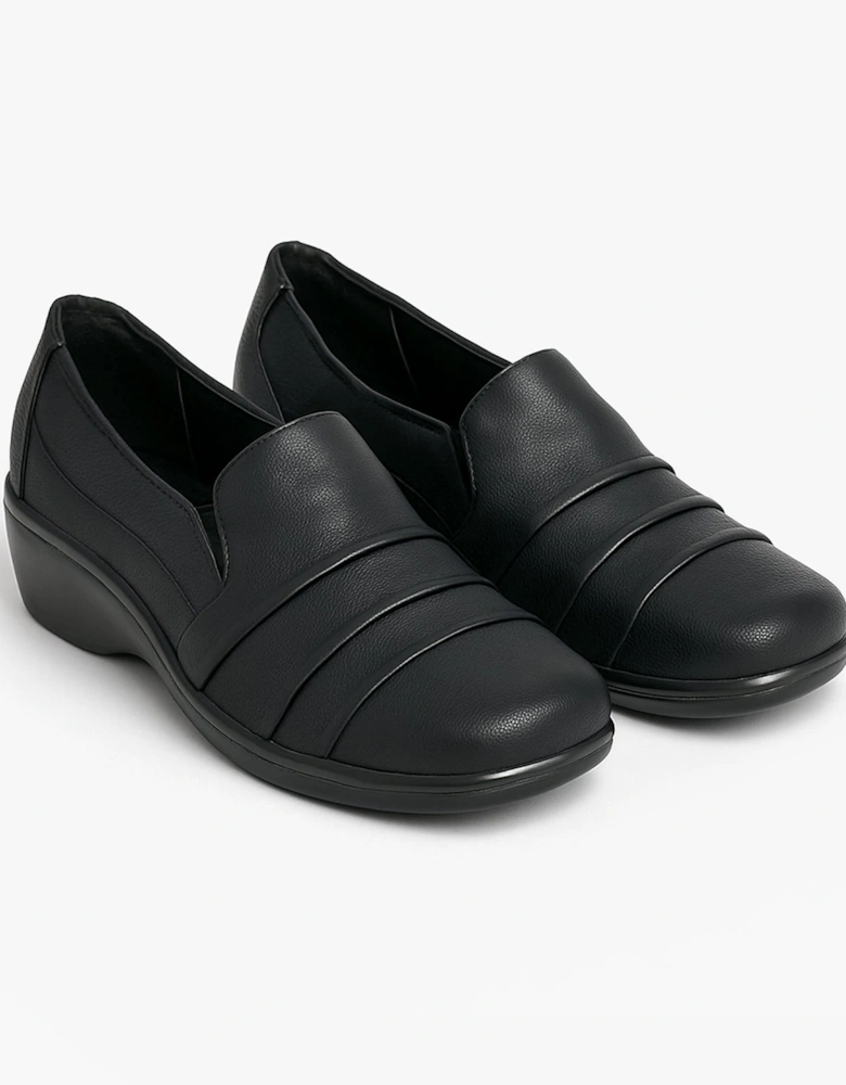 L401A Ladies Shoes Black Matt