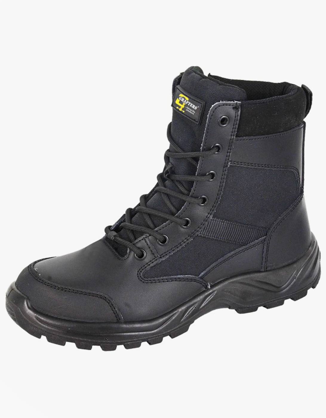 M752A DMZ6 Mens 6 Inch Safety Boots Black, 2 of 1