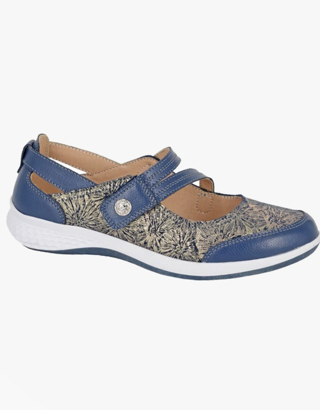 L443C Ladies Shoes Navy Sparkle, 2 of 1