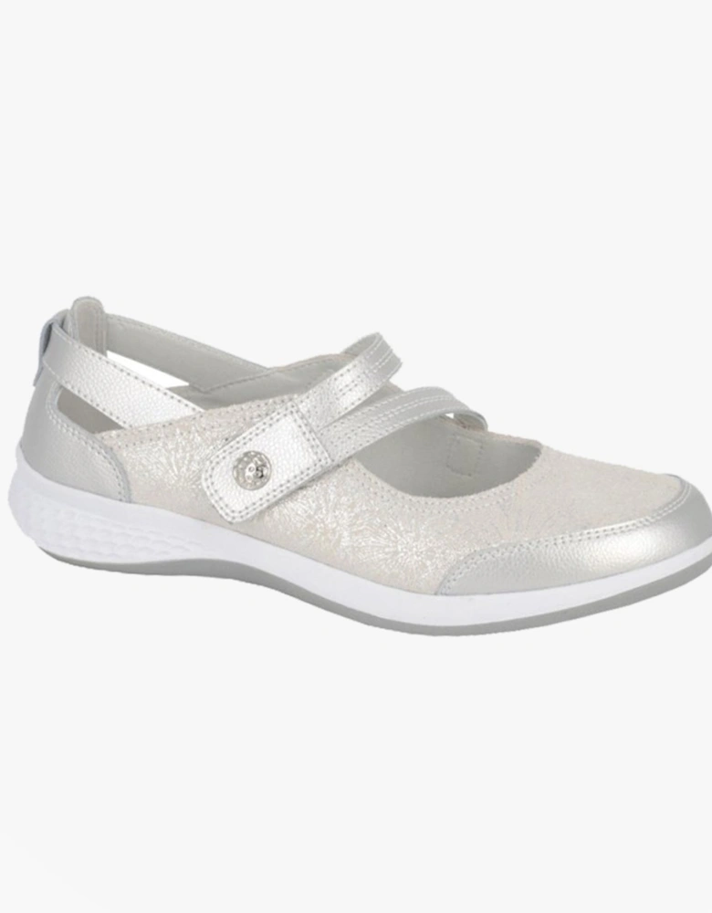 L443FS Ladies Shoes Silver Sparkle