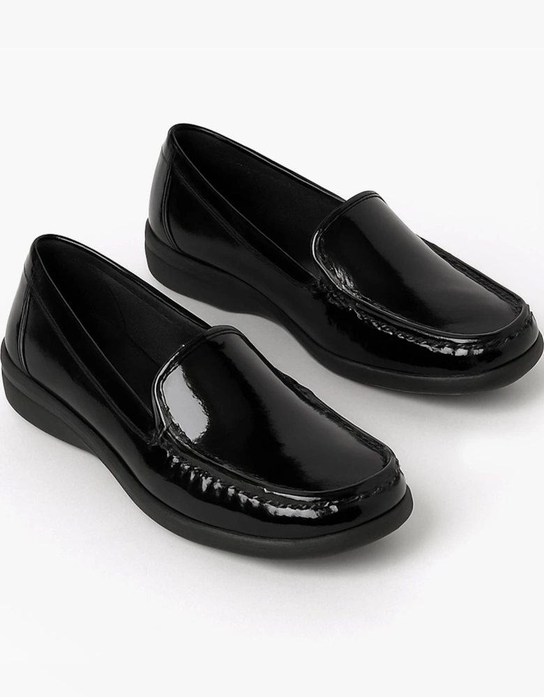 L381AP Ladies Shoes Black Patent