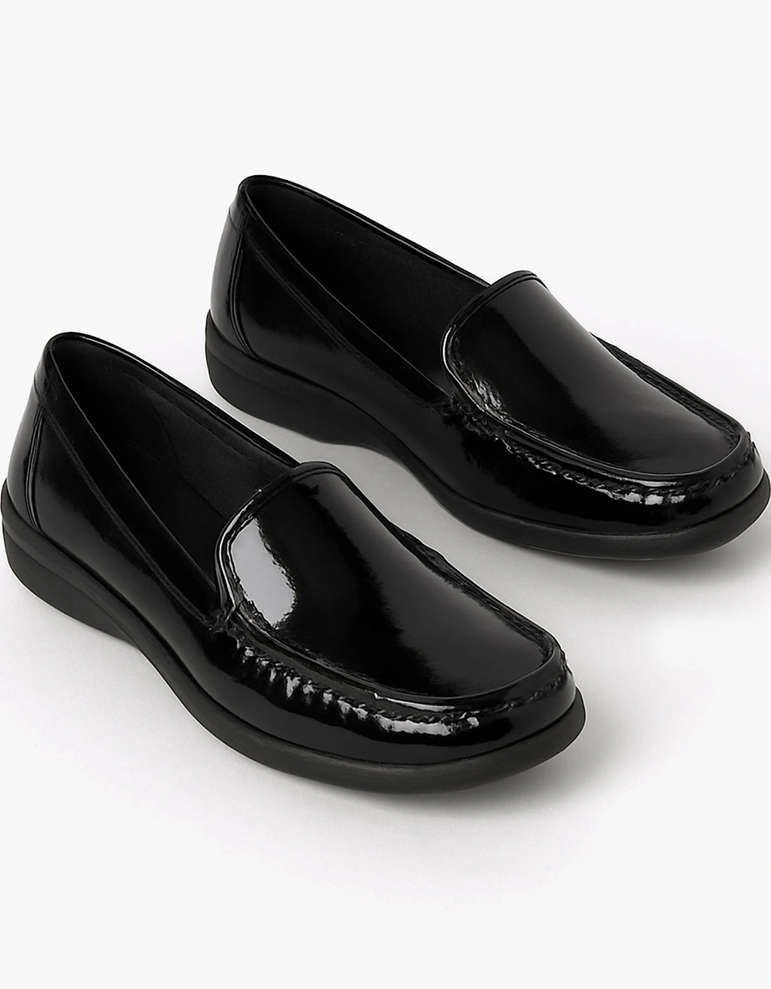 L381AP Ladies Shoes Black Patent