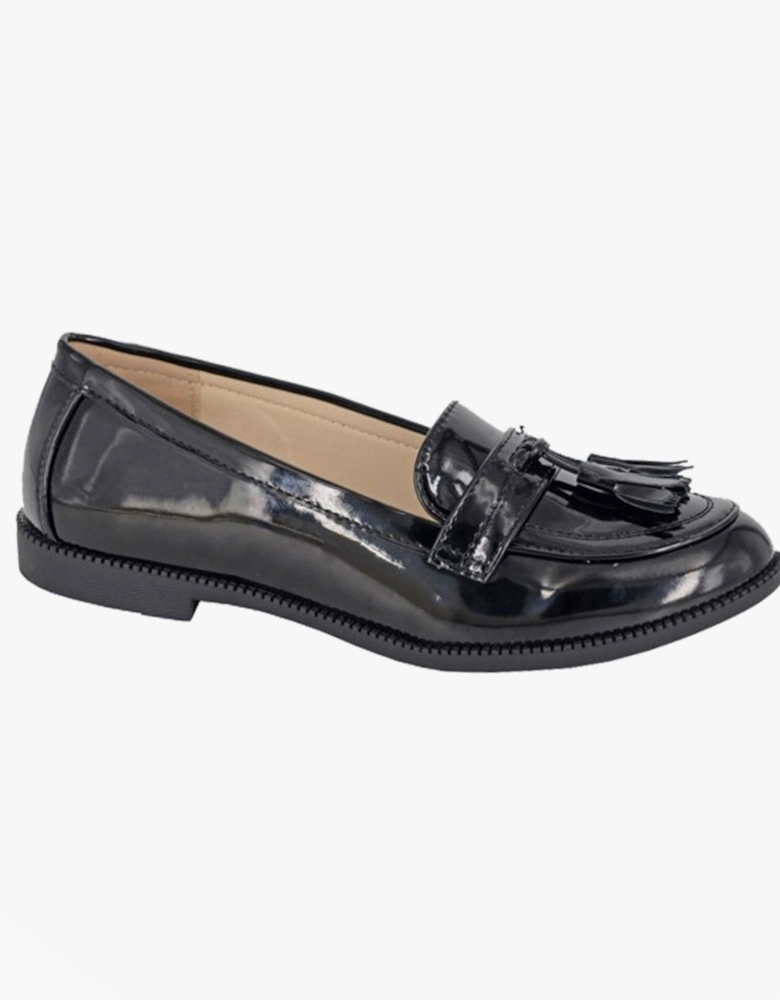 L412AP Ladies Loafers Black