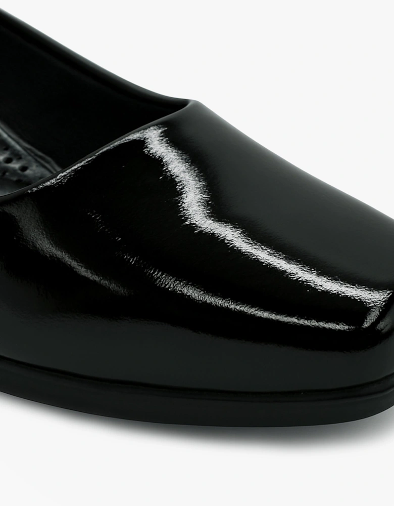 L402AP Ladies Shoes Black Patent