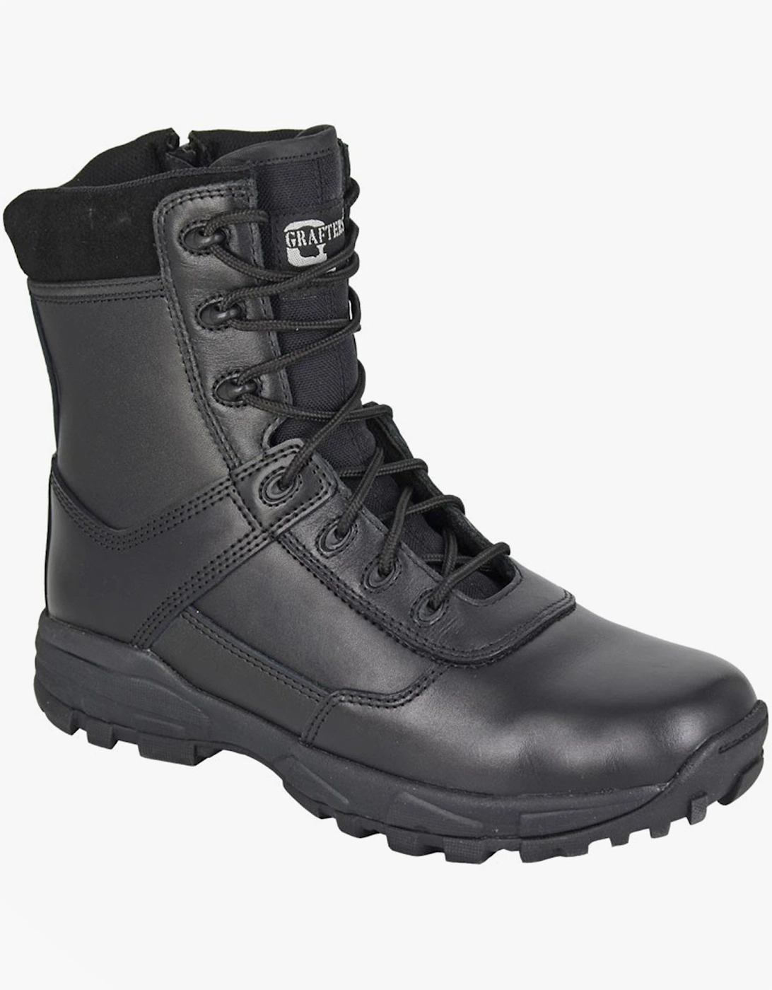 TIGER8ZIP Mens Boots Black, 2 of 1
