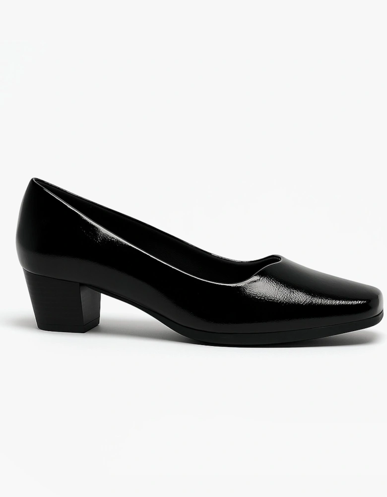 L402AP Ladies Shoes Black Patent