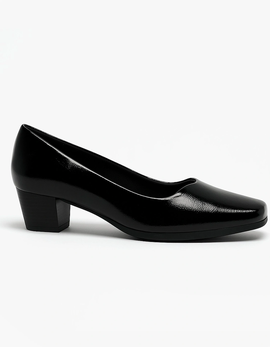 L402AP Ladies Shoes Black Patent, 5 of 4