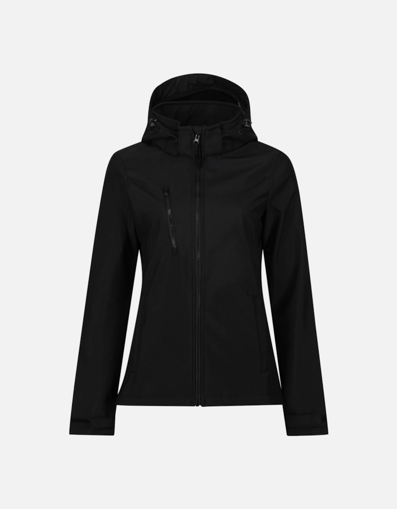 Womens/Ladies Venturer 3 Layer Hooded Soft Shell Jacket