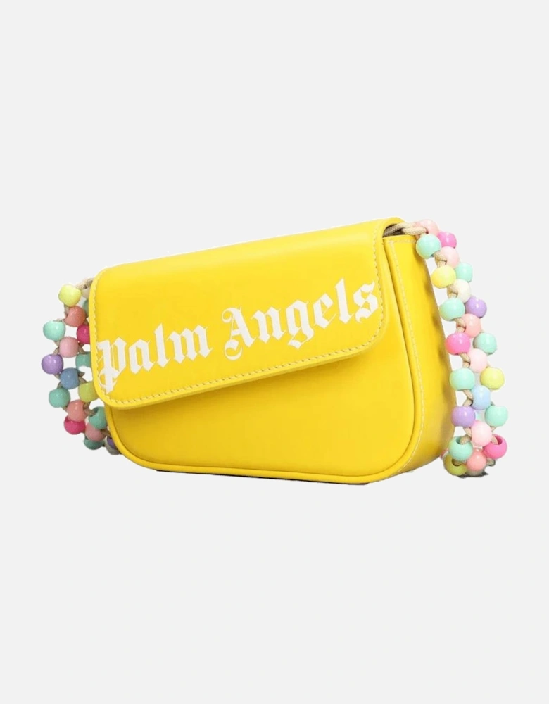Bead Strap Shoulder Bag Yellow