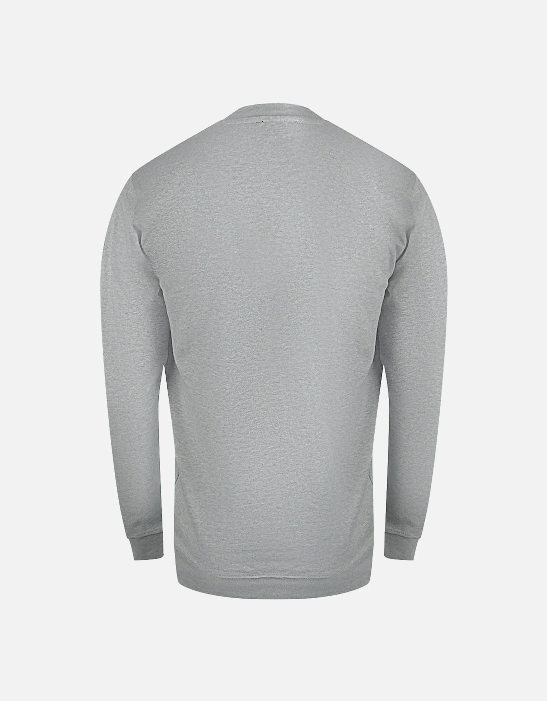 Cavalli Class Vibrant Floral Logo Grey Sweatshirt
