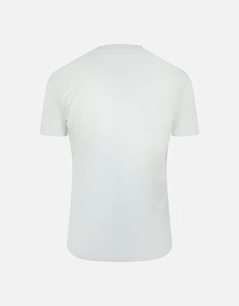 Cavalli Class Smoke Bold Logo Off White T-Shirt