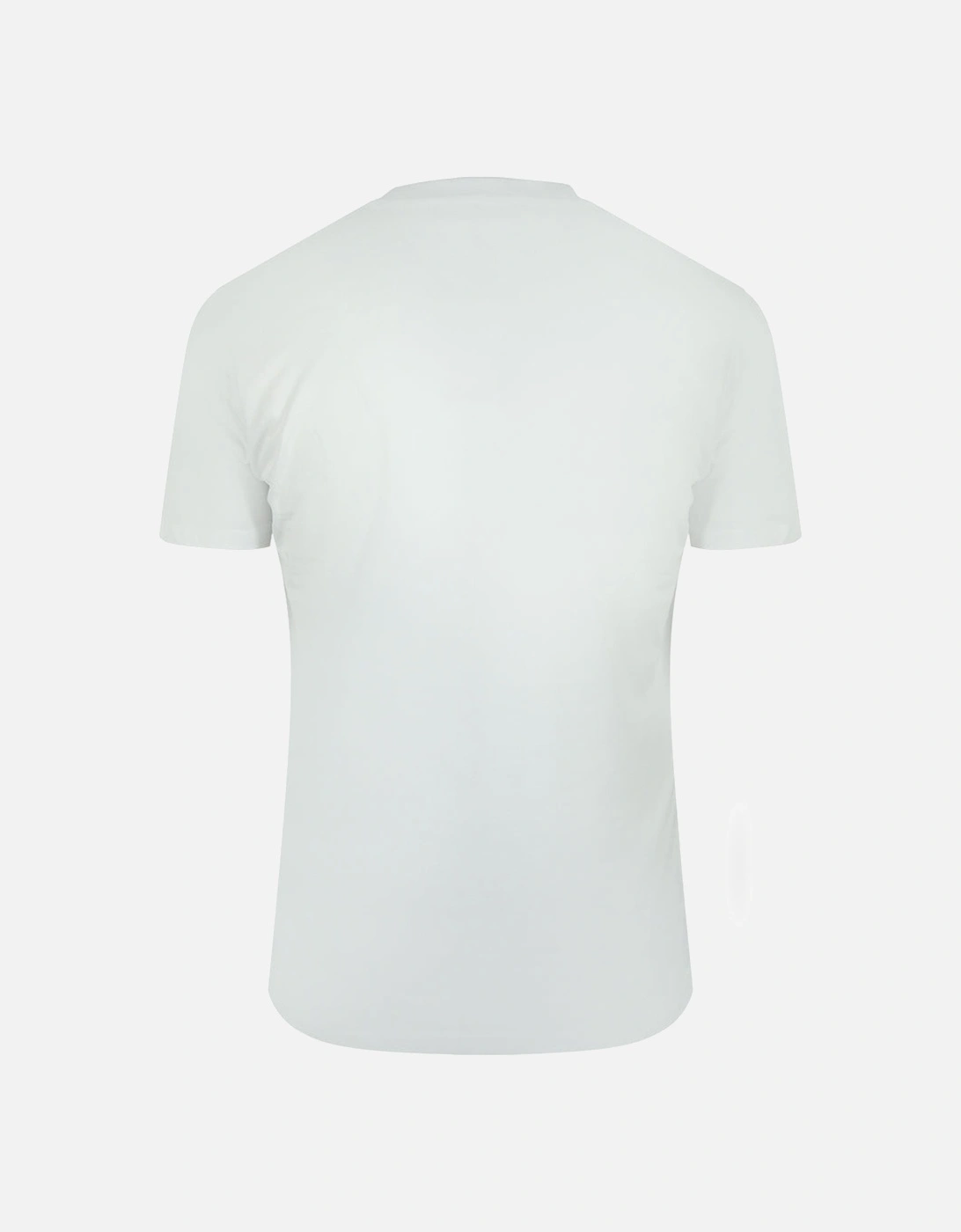 Cavalli Class Smoke Bold Logo Off White T-Shirt
