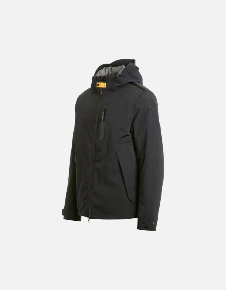 Tazio Two-In-One Black Down Jacket