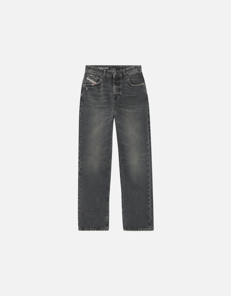 1995 D-Sark Black Faded Denim Pants