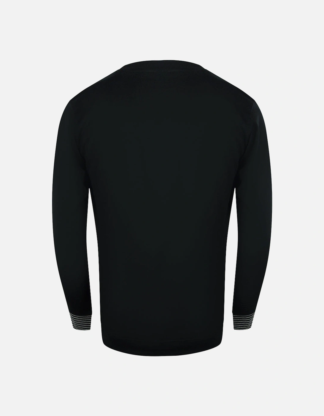 Cavalli Class Multi Logo Black Sweatshirt