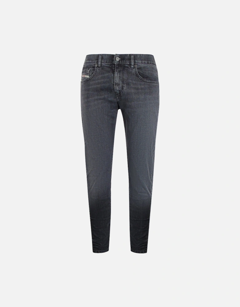 2019 D-Strukt Faded Black Jeans