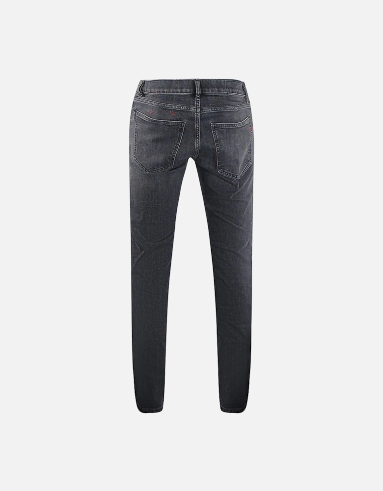 2019 D-Strukt Faded Black Jeans
