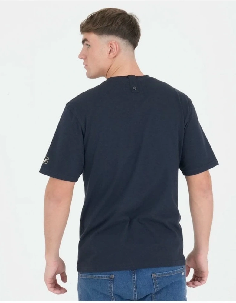 Oasis Poster Dove T Shirt Navy