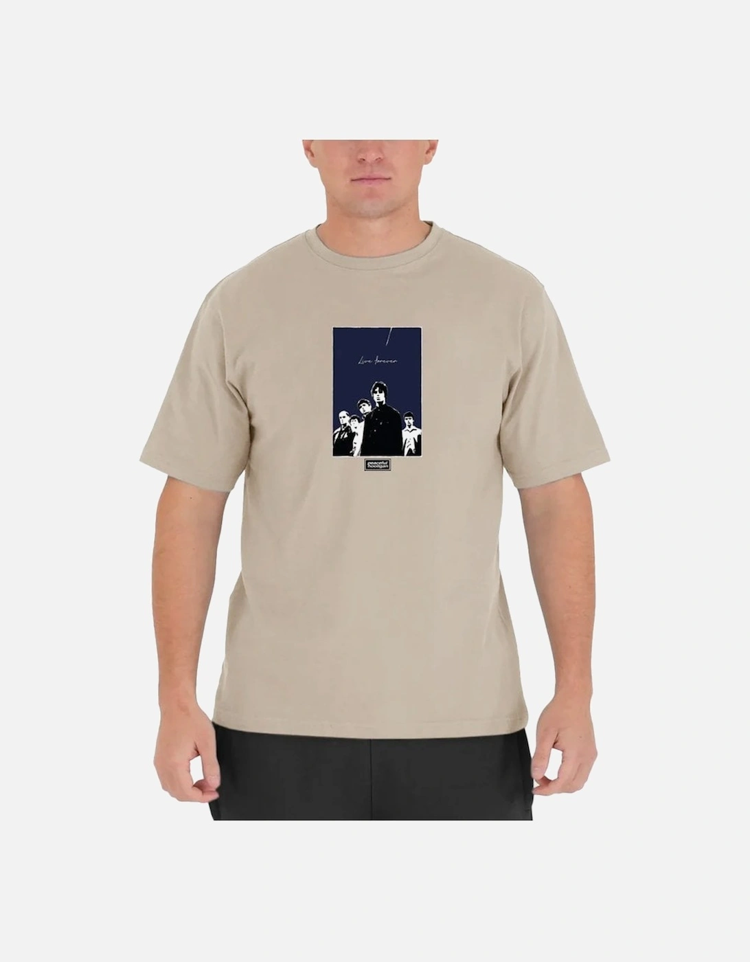 Oasis Live Forever T Shirt Stone, 7 of 6