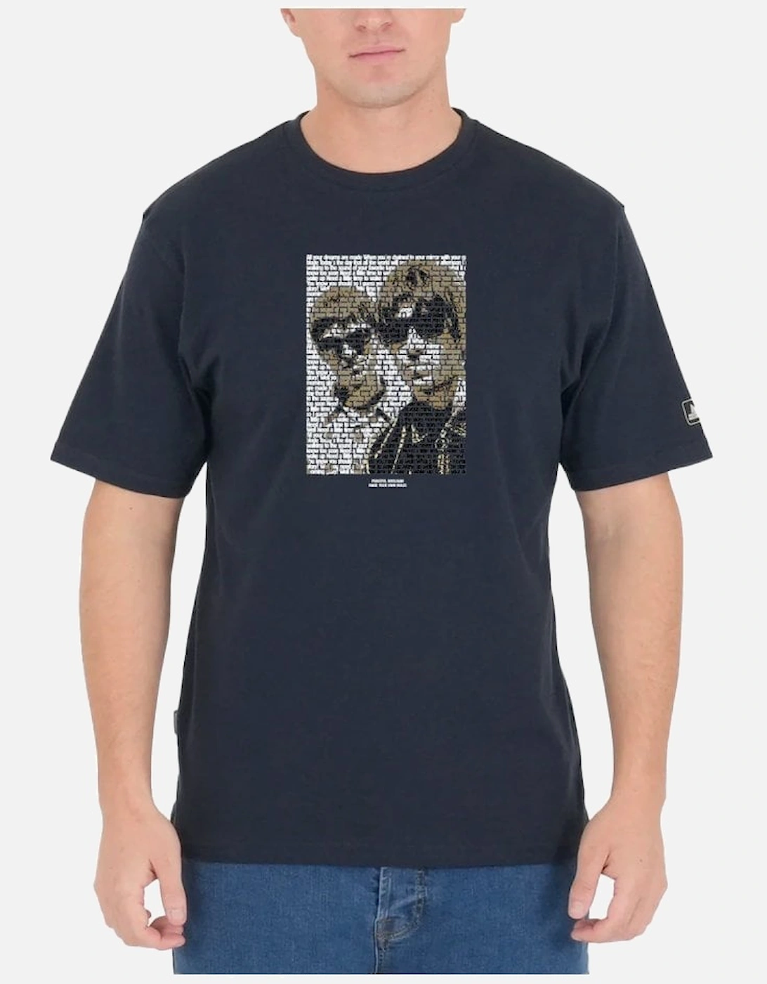 Oasis Brothers T Shirt Navy, 7 of 6