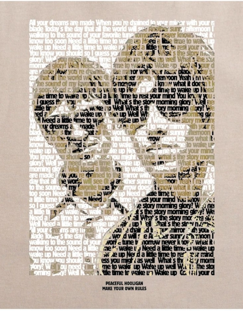 Oasis Brothers T Shirt Stone