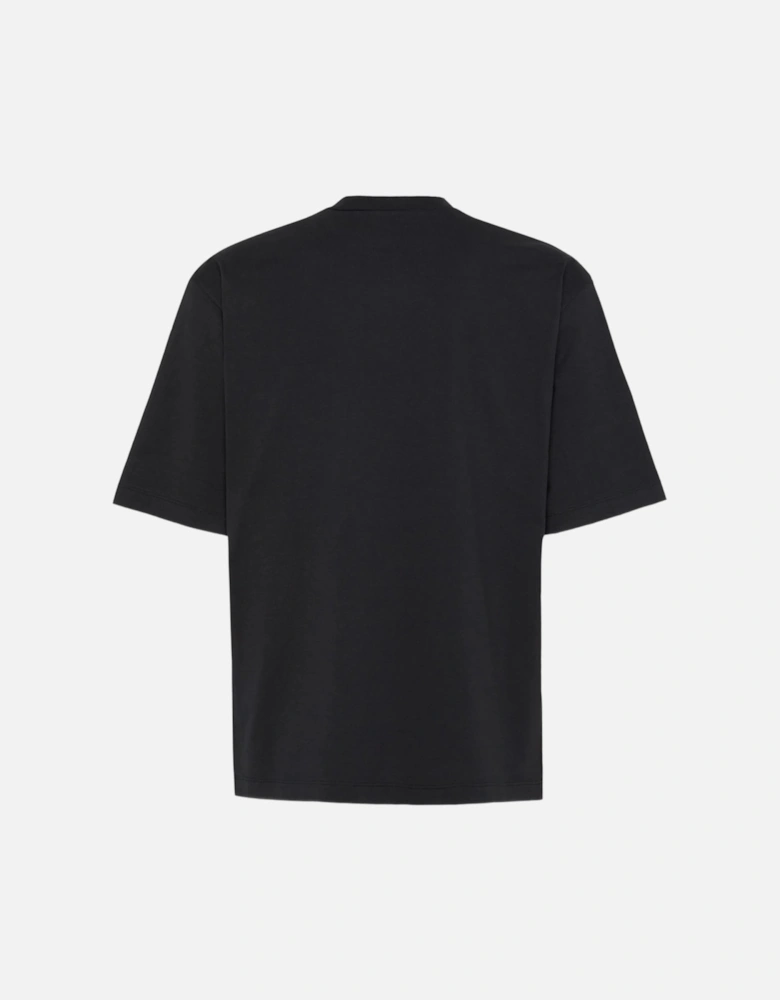 College Logo T-Shirt Black