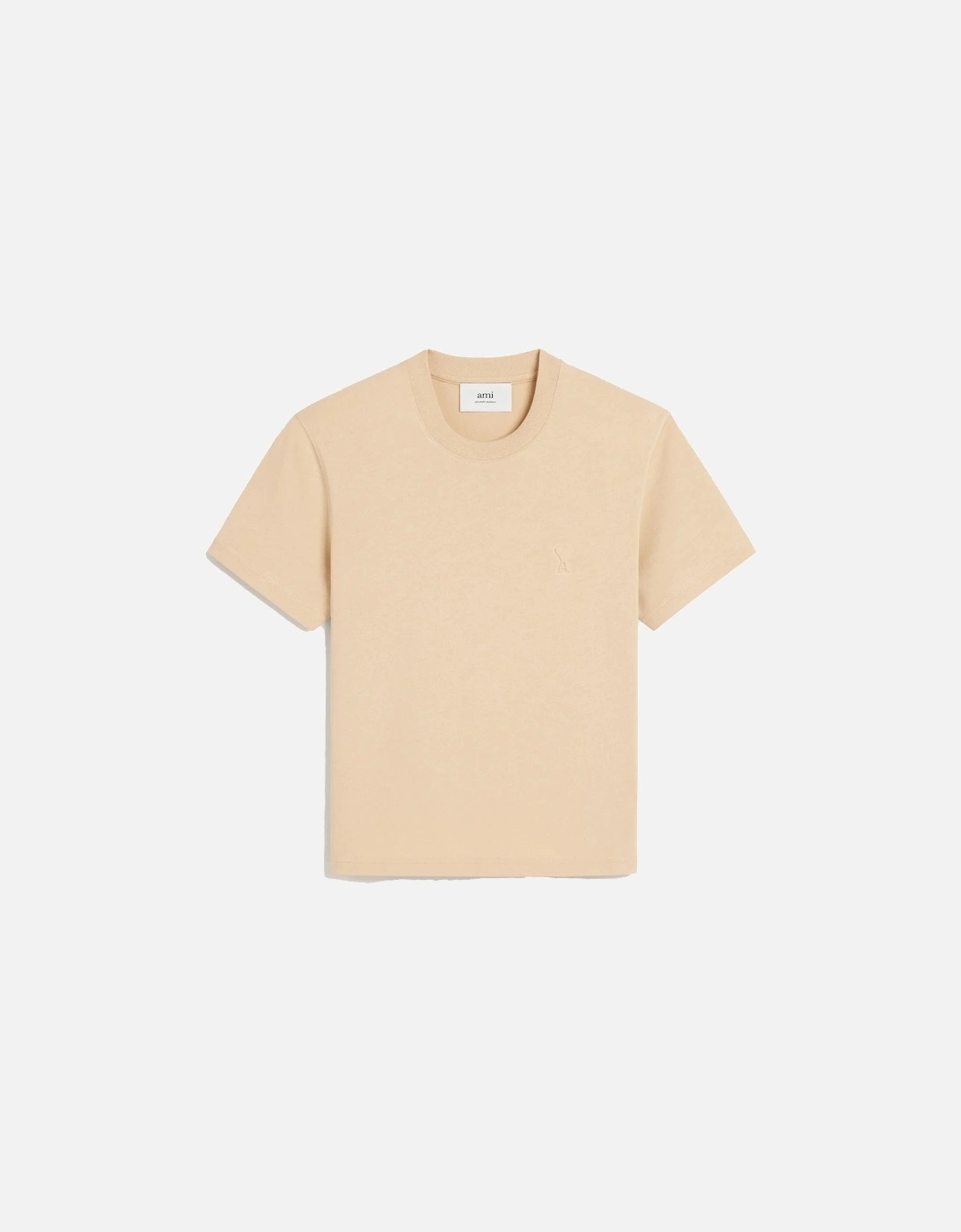 Beige Cotton Ami de Coeur T-Shirt, 4 of 3