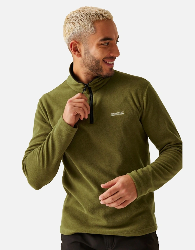 Great Outdoors Mens Thompson Half Zip Fleece Top