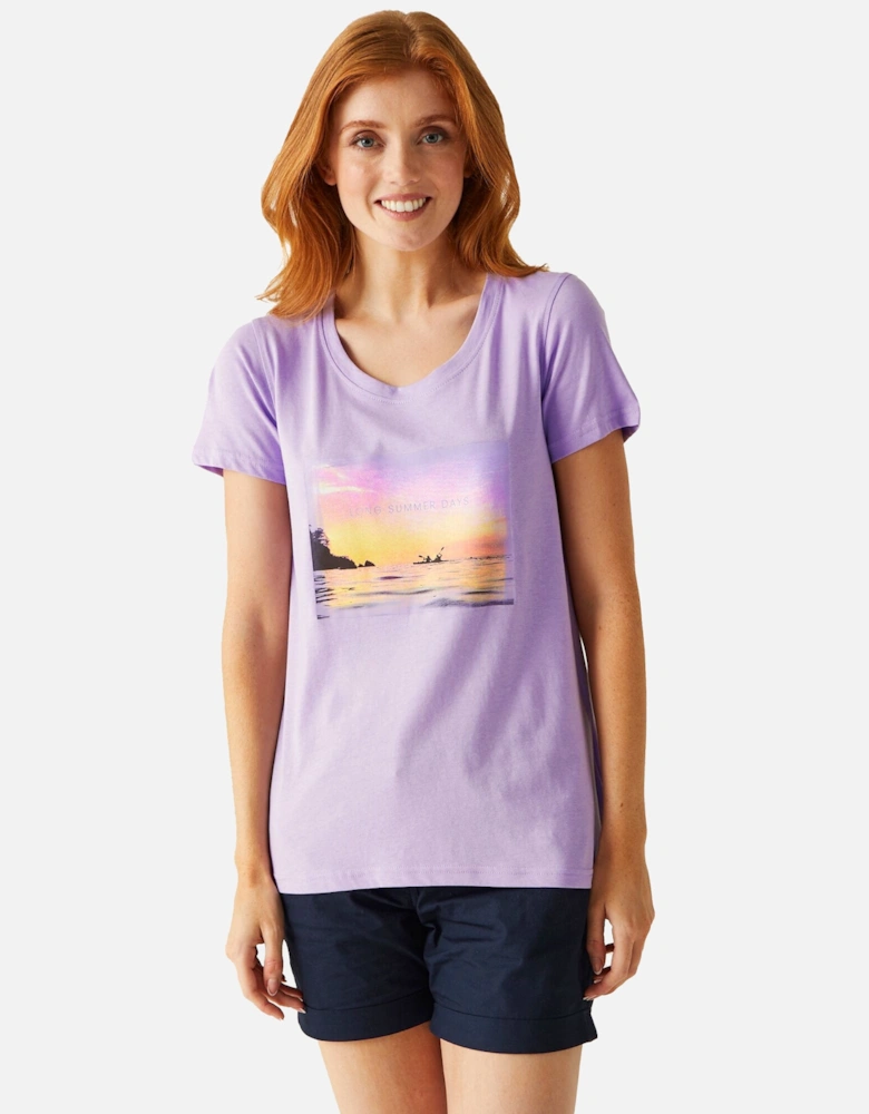 Womens/Ladies Filandra III Look At The Stars T-Shirt