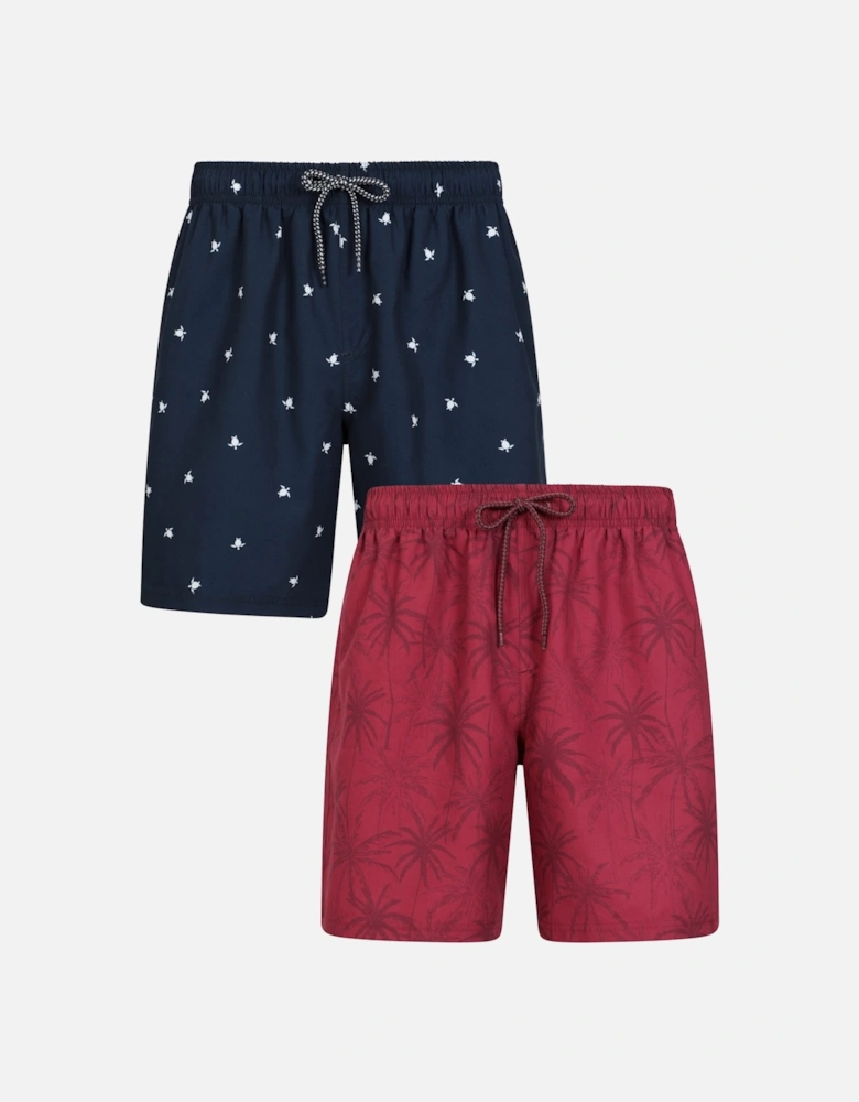 Mens Aruba Swim Shorts (Pack of 2)
