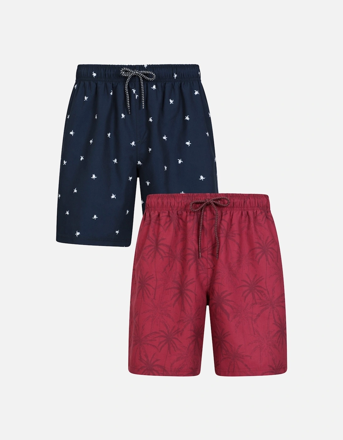 Mens Aruba Swim Shorts (Pack of 2), 6 of 5