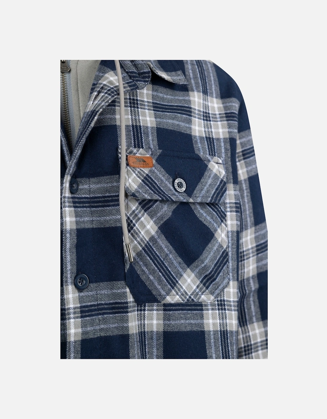 Mens Randie Checked Shirt Jacket