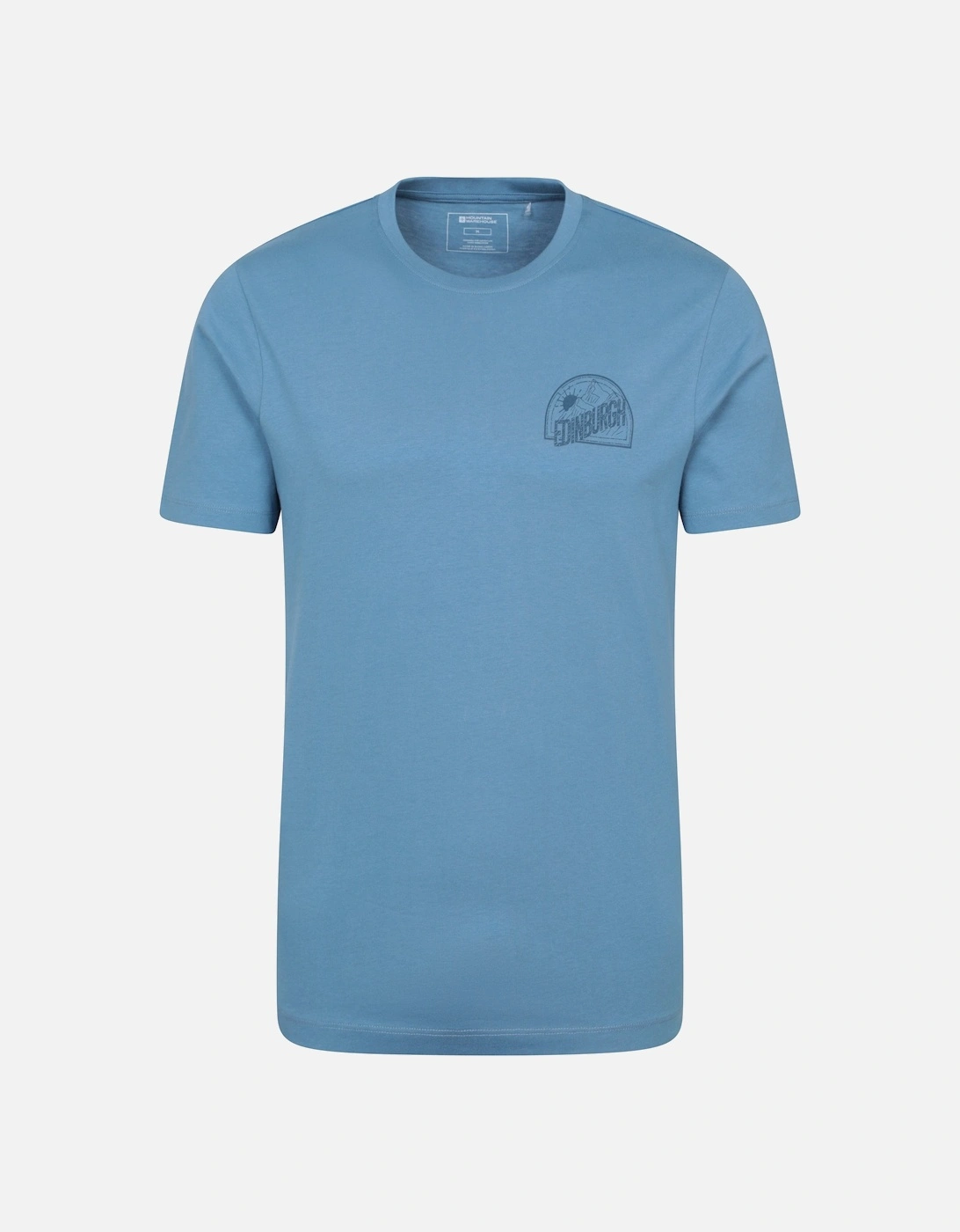 Mens Edinburgh Text Short-Sleeved T-Shirt, 5 of 4