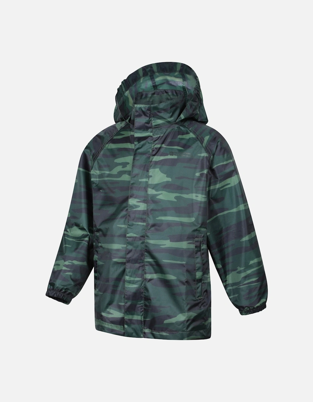 Childrens/Kids Pakka Camo Waterproof Jacket