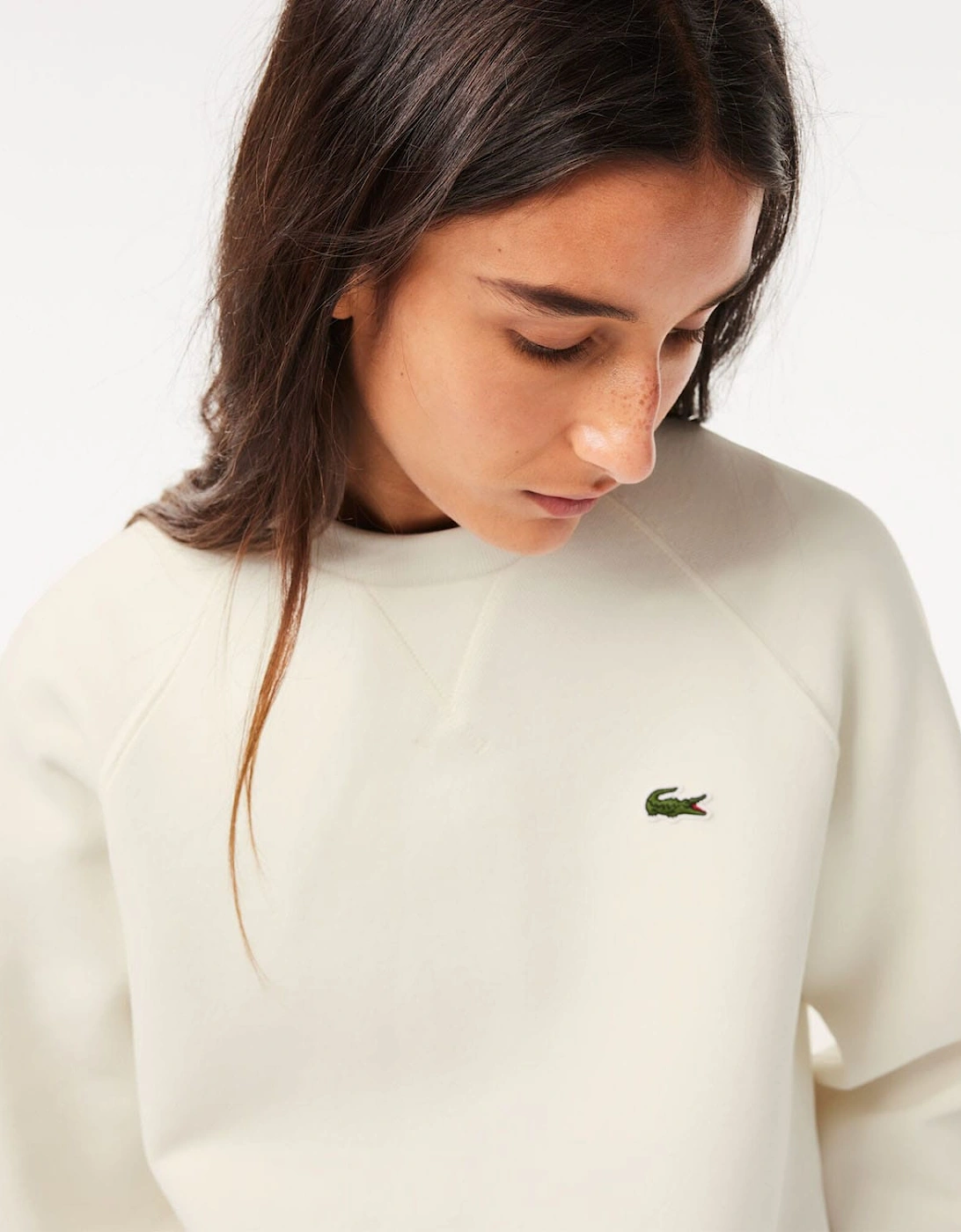 Crew Neck Double Sided Piqué Jogger Sweatshirt