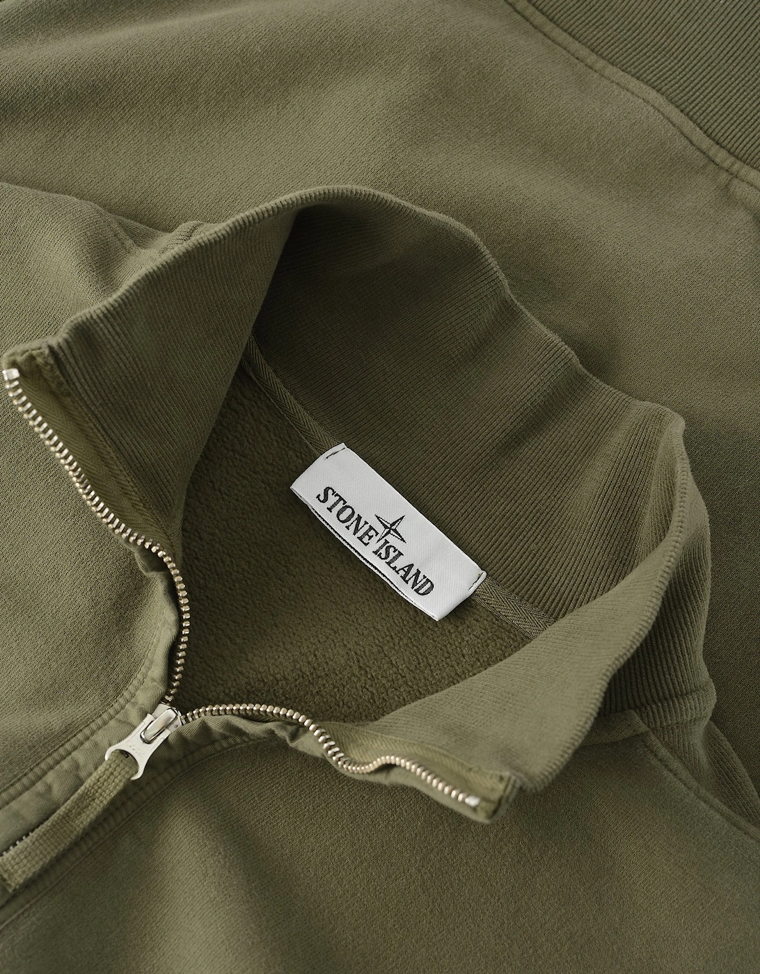 Quarter Zip Sweater Khaki
