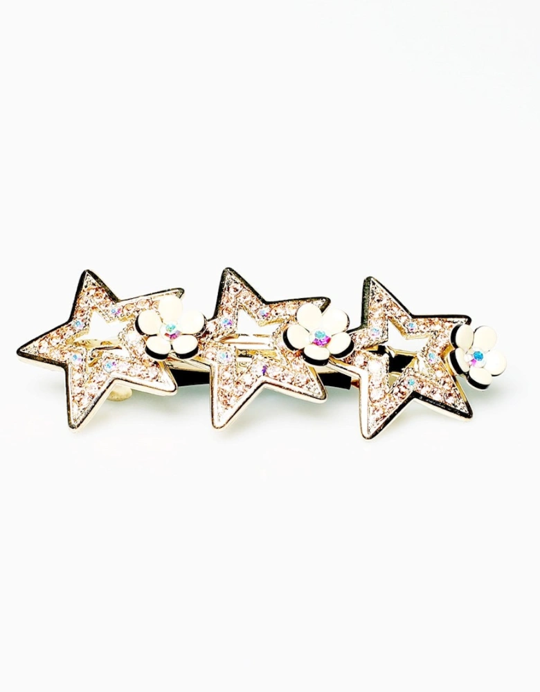 Lola Limited Gold-Tone Crystal Star Hair Clip