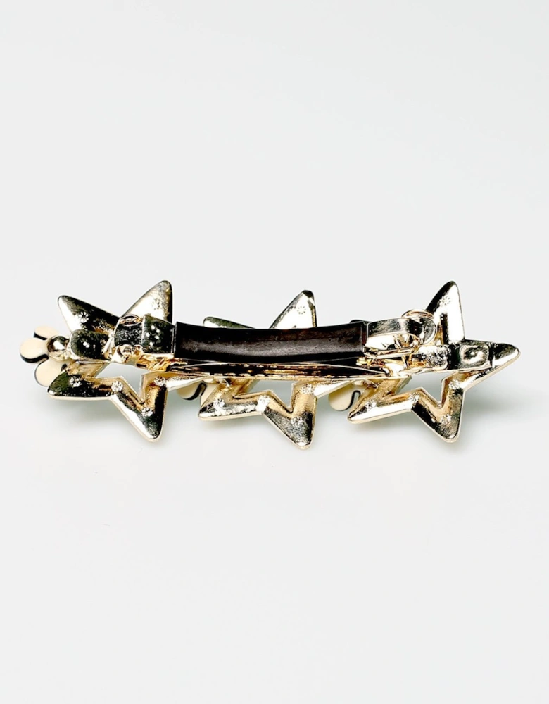 Lola Limited Gold-Tone Crystal Star Hair Clip