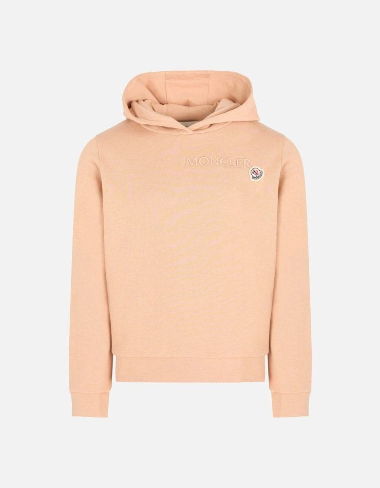 Kids Pullover Hooded Top Pink