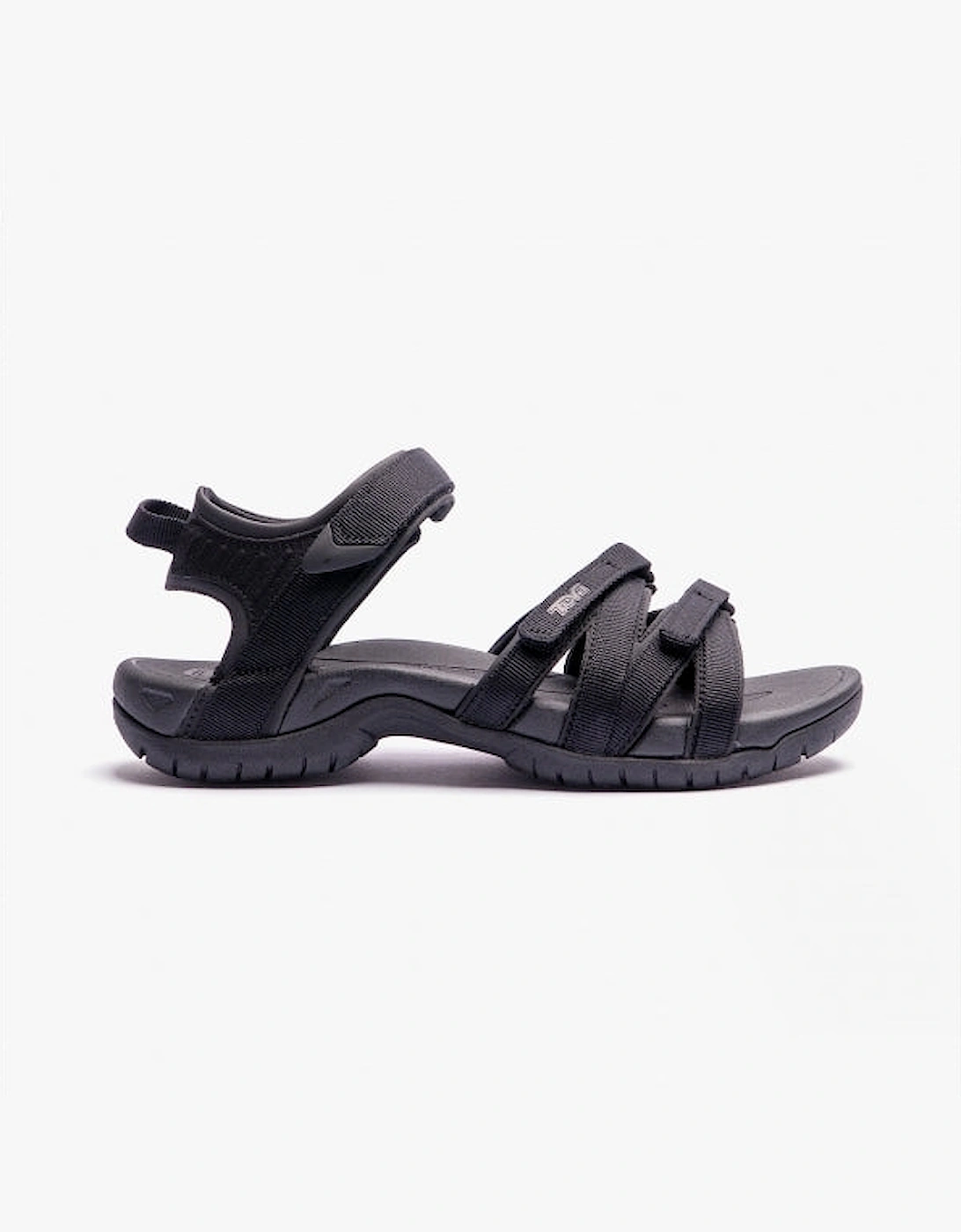 TIRRA Womens Strappy Sandals Black/Black, 7 of 6