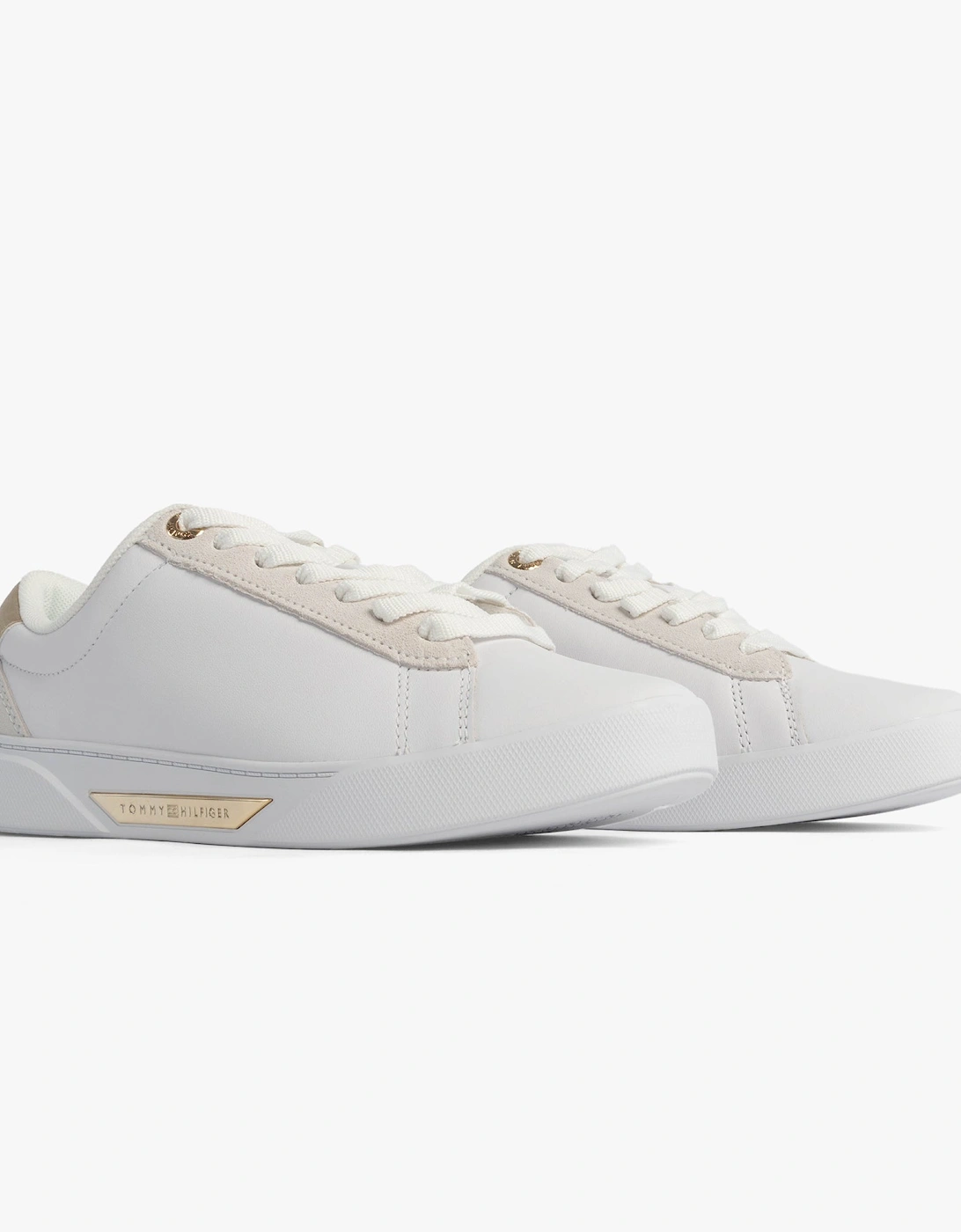CHIC COURT Womens Trainers White