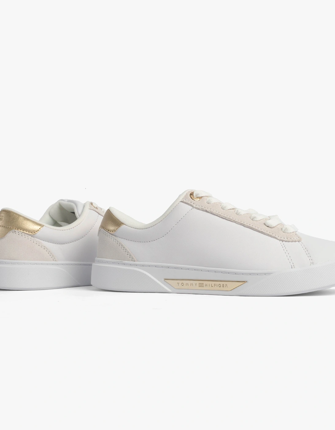 CHIC COURT Womens Trainers White