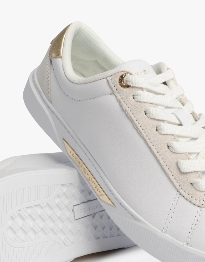 CHIC COURT Womens Trainers White