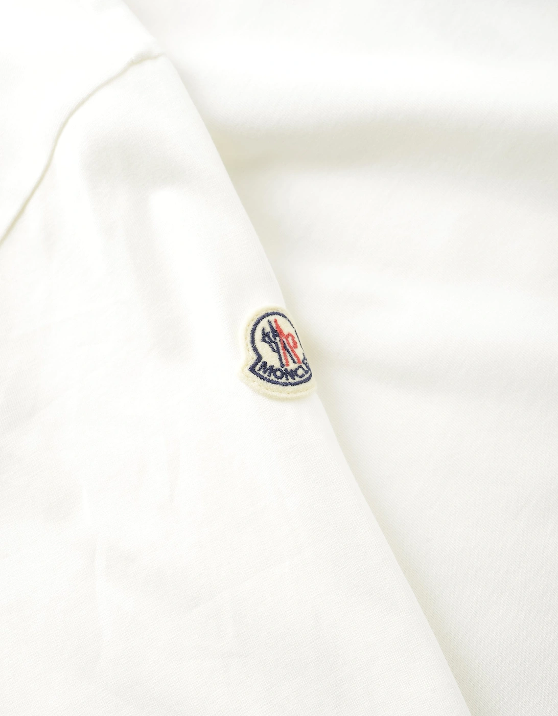 Kids LS Branded T-shirt White