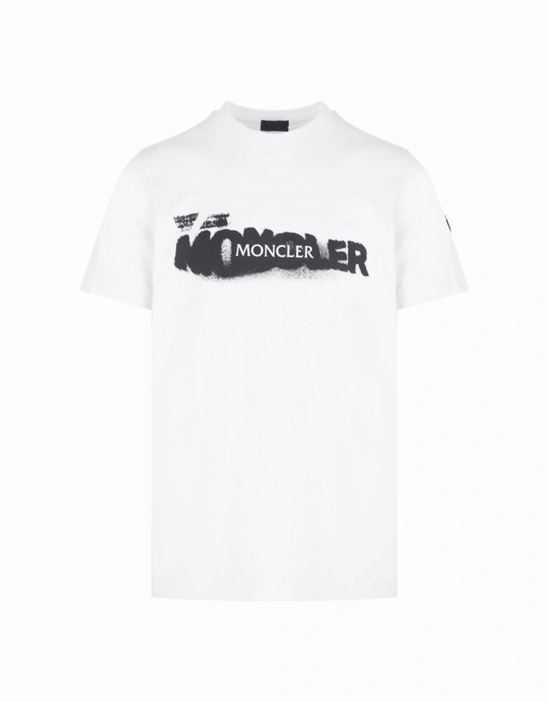 Branded Cotton T-shirt White