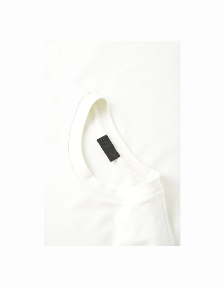 Branded Cotton T-shirt White