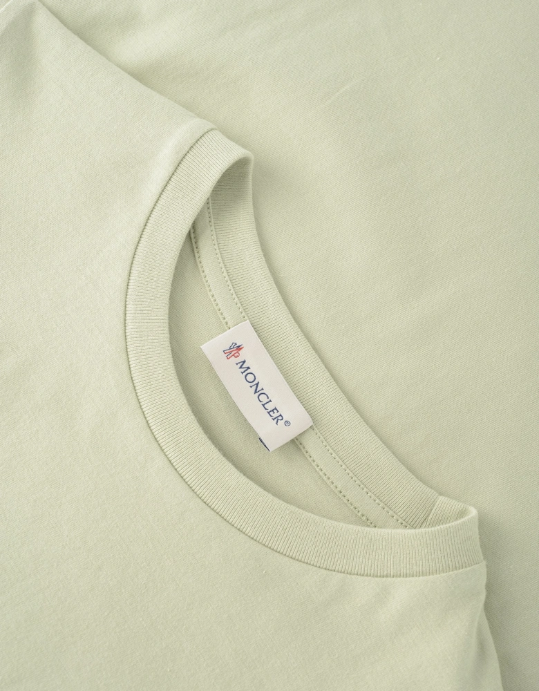 Kids Branded Cotton T-shirt Green