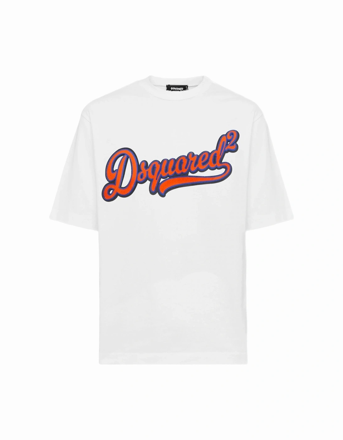 College Logo Loose Fit T-shirt White, 3 of 2