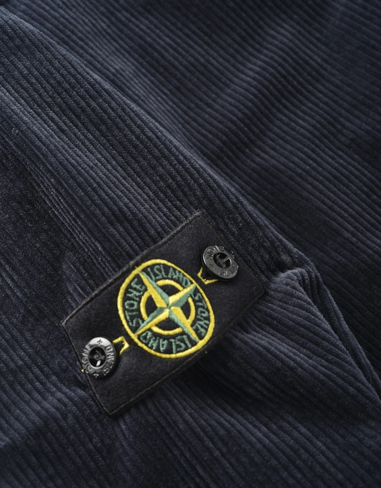 Kids S0199 Corduroy Overshirt Navy