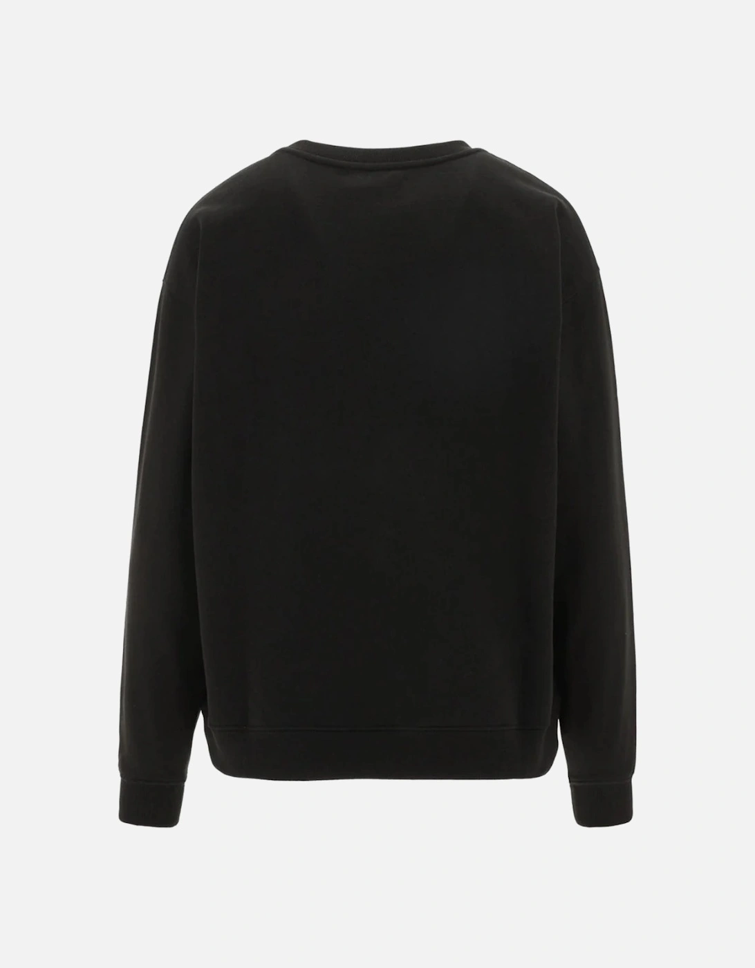 Paris Blocked Logo Sweatshirt in Black